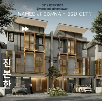 Rumah Mewah ala korea Namee at Eonna bsd city dp nol & diskon sd 13,5%