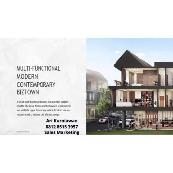 Dijual Ruko BizTown Del Rey BSD city by sinarmas land dpn ipeka 3man