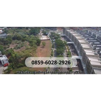 Samping resto pagi sore bsd 6x18 8m 4 lt Cascade studio loft bsd city