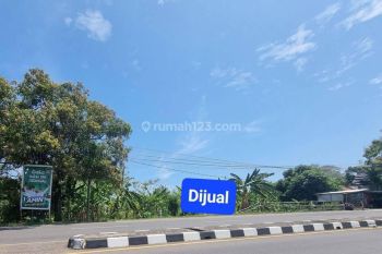 Tanah pinggir jalan raya karangampel indramayu