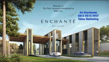 New launching Rumah Sultan Cluster ENCHANTE BSD City mulai 9,6man