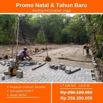 Dekat Exit Tol Banguncipto Sentolo, Kavling Hunian Jogja