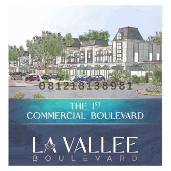 Dijual Ruko La Valle harga 1,7m 2 lantai Citra Garden Serpong