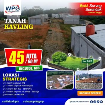 dijual kavling dengan harga murah banget