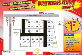 Miliki Tanah Kavlingan Murah hanya di Tambakboyo Dasin & Klutuk Tuban