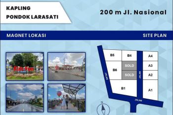 Promo Launching, Kavling Murah Dekat Gerbang Tol Jogja