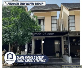 Dijual Perumahan Cluster Green Serpong Bintaro