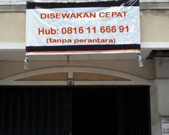 RUKO DISEWAKAN DI TAMAN SURYA 5 JAKARTA-BARAT