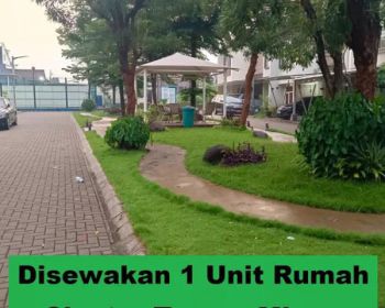 Disewakan 1 Rumah Milik Pribadi- Cluster Taman Miana Jatibening Baru
