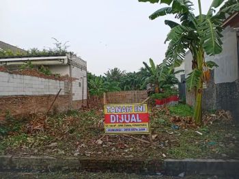 Nego.150m2.TANAH KAVLING TANPA PERANTARA, KP. MEDE BEKASI TIMUR