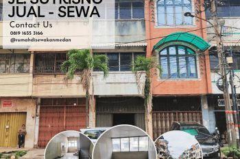 Ruko Bisnis, Jl. Sutrisno, Inti Kota Medan, 3,5 Tingkat