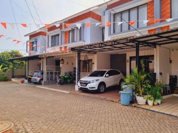 Rumah Siap Huni 2 Lantai 3 Kt dekat CBD Alam Sutera bisa KPR DP 0% SHM