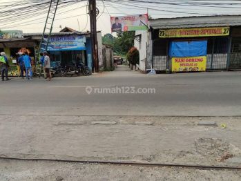 Tanah Ex Bangunan Rumah di Jl. Raya Cilangkap Tapos Depok Jawa Barat
