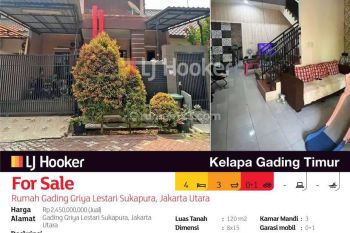 Rumah Gading Griya Lestari Sukapura, Jakarta Utara