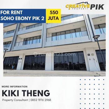 Ruko Ebony di Pantai Indah Kapuk, Jakarta Utara