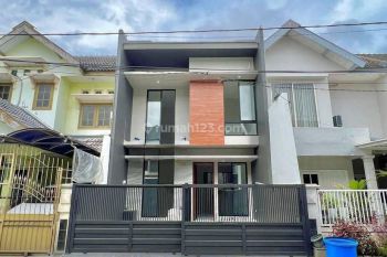 Dijual Rumah Baru 2 Lantai Babatan Pantai Surabaya SHM Murah