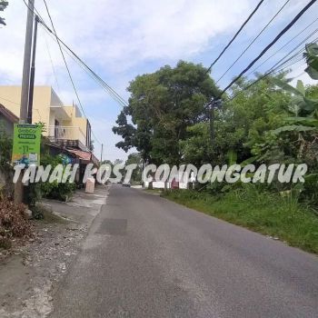 Tanah Kost Kawasan Condongcatur, Akses Mobil Masuk