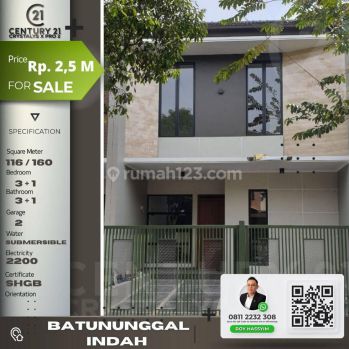Rumah Keren Di Komplek Keren Batununggal Indah, Bandung