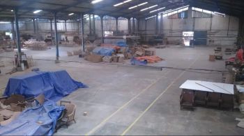 Gudang Eks Pabrik Pandaan Pasuruan Strategis Jalan Provinsi