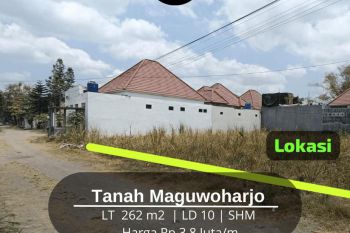 Tanah SHM Murah Di Maguwoharjo Strategis Utara Waterboom Jogja