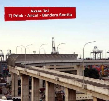 Rumah 2 lantai siap huni 12x20 240m Type 4KT Cluster Palm Spring JGC Jakarta