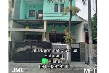 RUMAH PONDOK BENOWO DIJUAL MURAH 580JT 2LANTAI SIAP HUNI SURABAYA BARAT