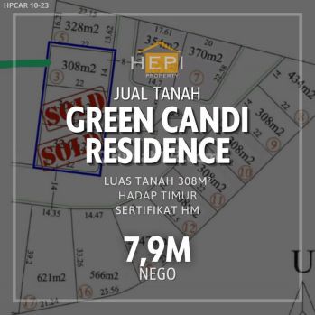 Tanah Kavling Ellite Green Candi Gajahmungkur, Semarang