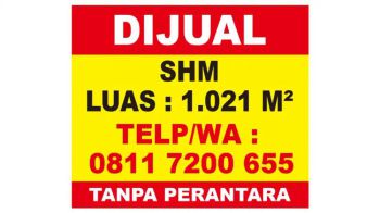 Sell Tanah: Dijual tanah SHM.