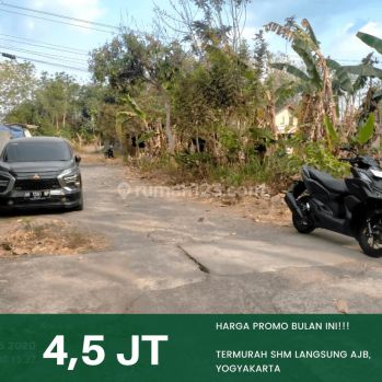 Berkah Tanah Hook Barat Jogja Tanah Luas 442m2, 20m Lebar Depan, 0 Bunga Miliki