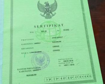 Dijual Tanah Persawahan luas 5000 ha