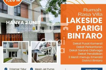 Rumah 2 Lantai Murah di Bintaro, 2 Unit Terakhir bisa KPR Tanpa Bank