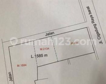 Di jual tanah cigadung raya di Cigadung raya barat
