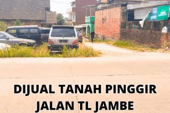 Dijual Tanah Murah Pinggir Jalan Talang Jambe