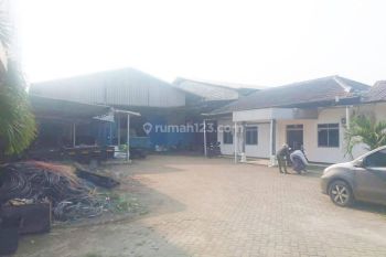 Dijual Cepat Pabrik Ex Siap Pakai Lokasi Strategis di Neglasari