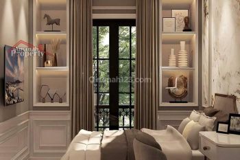 Rumah American Classic 3 Lantai + Rooftop Free Full Kitchen Set di Jagakarsa