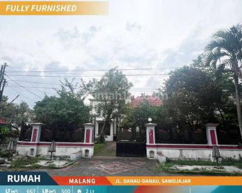 Rumah Jl Danau danau Sawojajar Malang Full Furnish