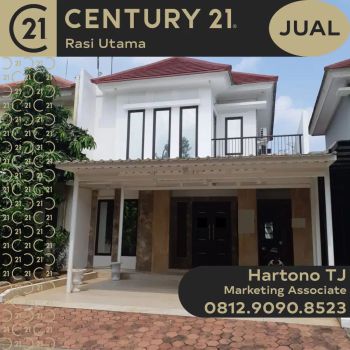 DIJUAL RUMAH 2 LANTAI DI LEGENDA WISATA CIBUBUR