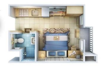 Apartemen Unfurnished Puri Orchard Baru