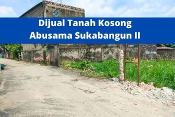 Dijual Tanah Murah Area Sukabangun II Jl. Abusama