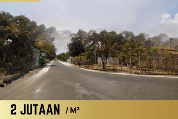 Diskon Harga Akhir Tahun, Tanah Jogja Utara Wisata Candi Sari, 2 Juta-an/m2