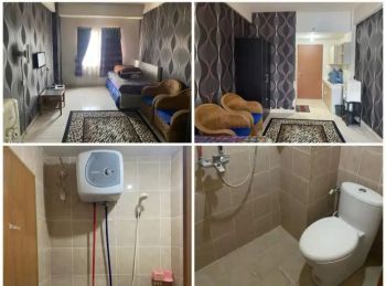 Disewakan tahunan apartment studio pinewood