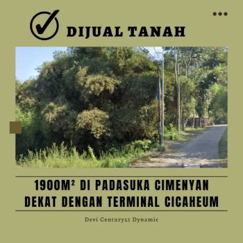 Dijual Tanah Di Cimenyan Padasuka Bandung
