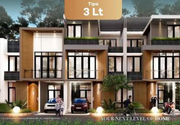 Promo Cluster Rumah 2 dan 3 lantai, purinusa kembangan, Jakarta barat