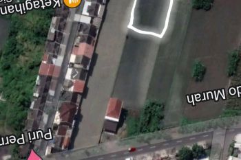 Dijual Tanah Pekarangan SHM LT 1.200 M ( L 25, P 48) di Desa Pondok, Grogol