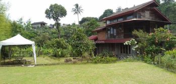 Lokasi+semi villa View gunung ada aliran sungai di Dekat sumarecon Bogor selatan