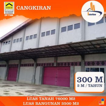 DISEWAKAN GUDANG DAERAH CANGKIRAN SEMARANG
