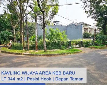 Dijual Tanah Kavling Posisi Hook Dekat Jl Wijaya Kebayoran Baru Jaksel