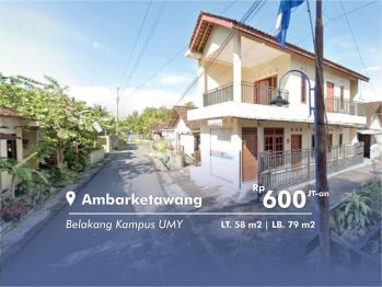 Kost Dijual di Jl Ringroud Barat Umy, Sleman