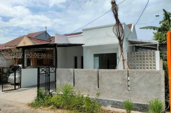 JUAL RUMAH MINIMALIS DESIGN SCANDINAVIAN LT128 DI GRAHA HARAPAN
