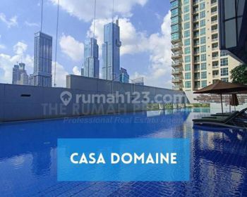 Disewakan Apartemen Casa Domaine 3 Bedroom Furnished Lantai Tinggi